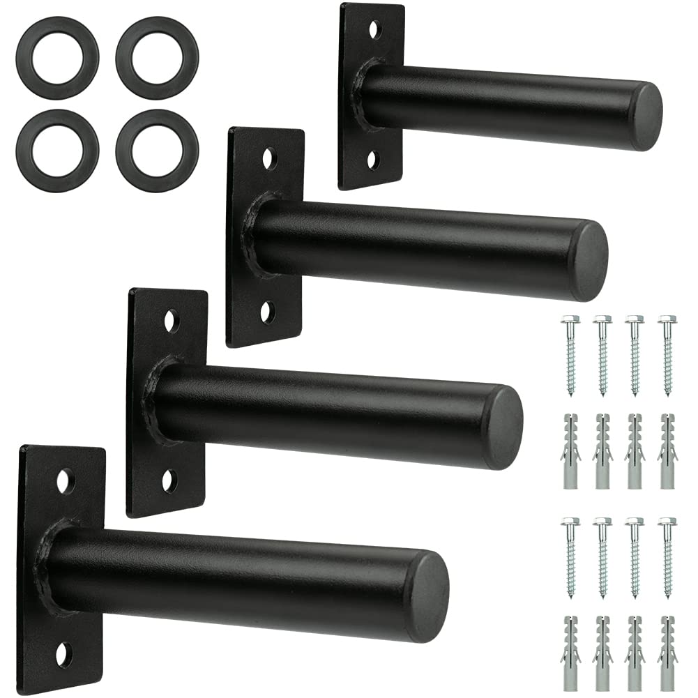 Wall Mounted Olympic Weight Plate Holder - 2