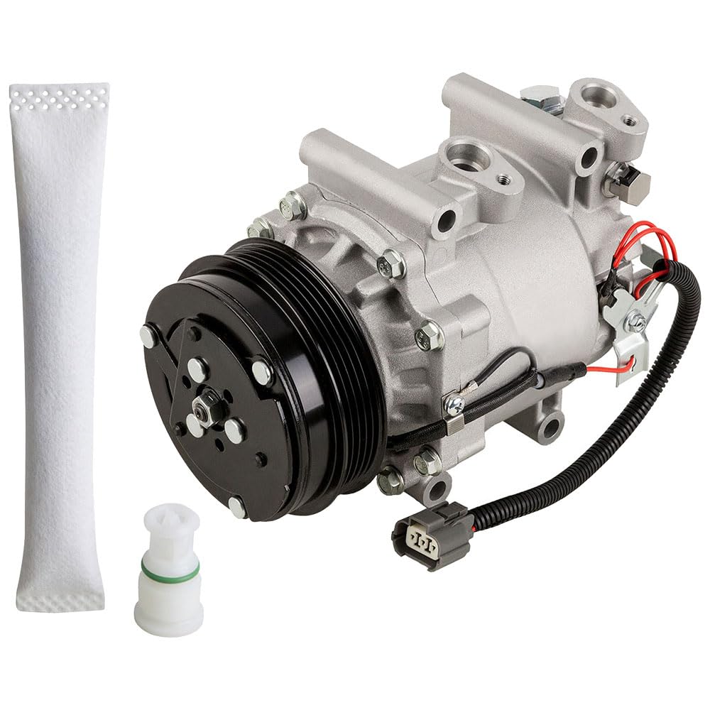 2007-2008 Honda Fit AC Compressor with A/C Drier - 60-86631R2 Replacement Part | BuyAutoParts | Perfect for Summer Cooling & Auto AC Repair