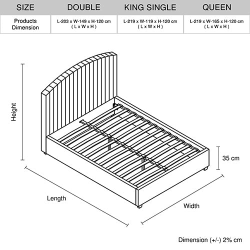 Luxury Pink Velvet King Single Bed Frame - Soft Upholstered Platform Bed with Wooden Slats for Bedroom, Guest Room, or Dorm