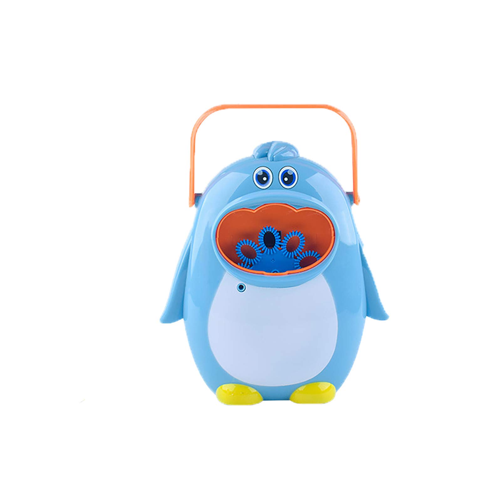 Automatic Bubble Machine for Kids - Portable Bubble Maker Toy with 50ml Bubble Solution - Sky Blue Bubble Blower for Outdoor Play, Parties, and Birthday Favors (One Size)
