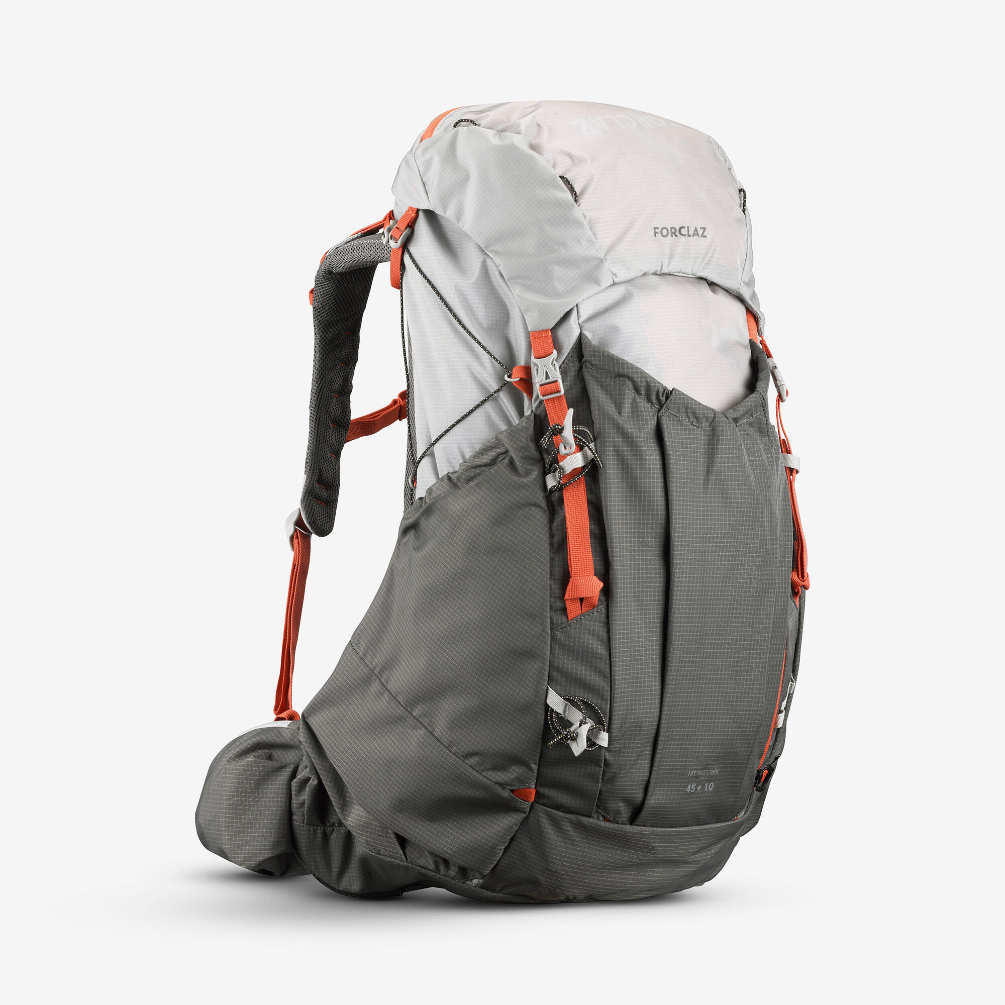 Forclaz Women's Ultralight Backpacking Backpack 45+10L MT900 UL - Lightweight Hiking Pack for Women, Perfect for Long-Distance Trekking & Outdoor Adventures