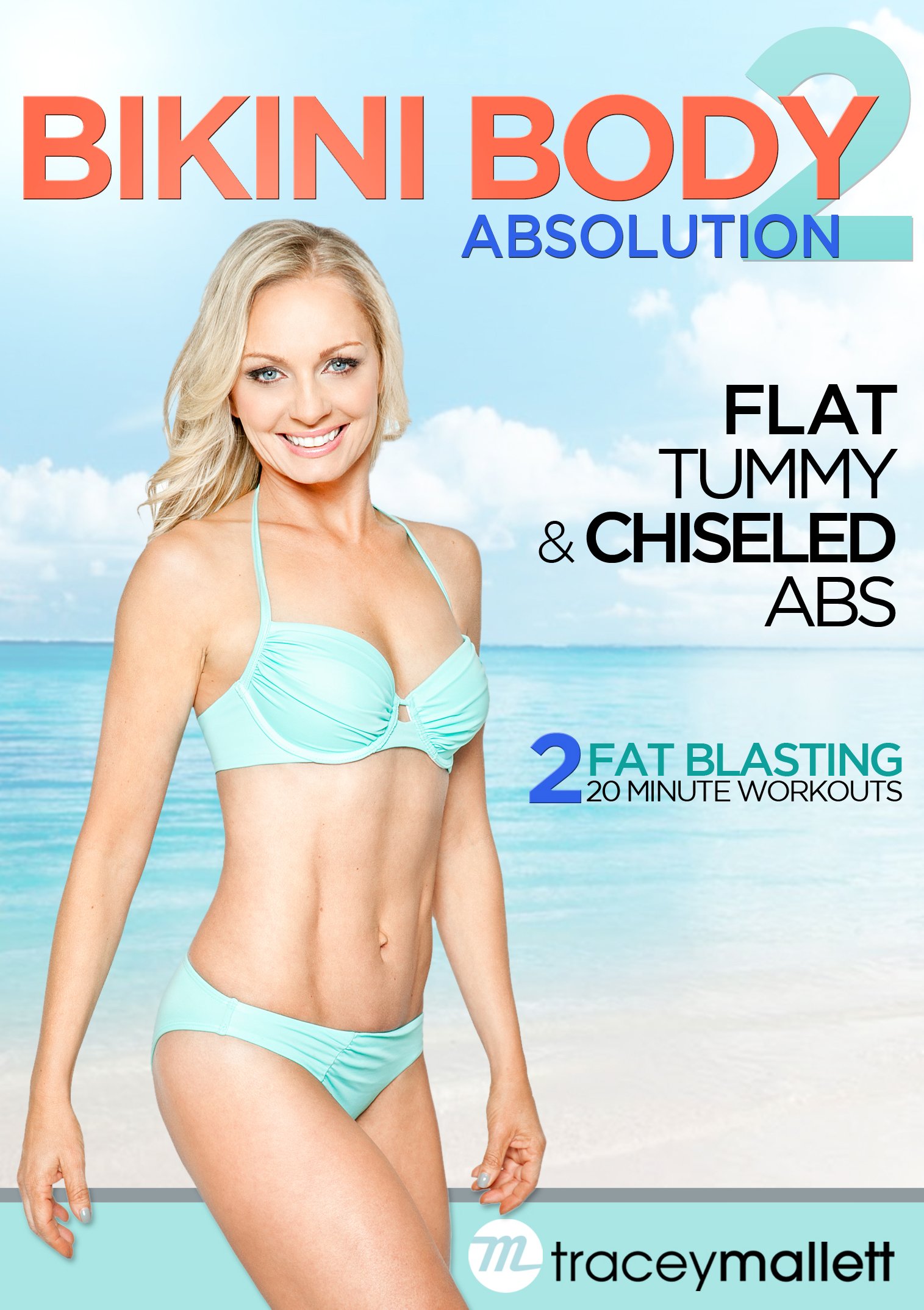 Tracey Mallett Bikini Body Absolution Workout DVD - Full Body Toning & Core Exercises for Women - Perfect for Home Fitness & Beach Body Prep