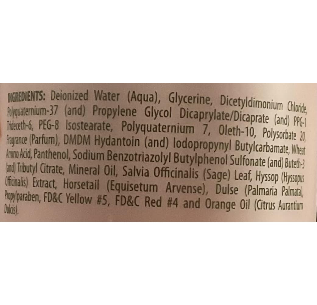 Isoplus Natural Remedy Orange Conditioner 16 Oz - Hydrating & Nourishing Hair Treatment for Dry & Damaged Hair - Perfect for Daily Use & Salon-Quality Results at Home