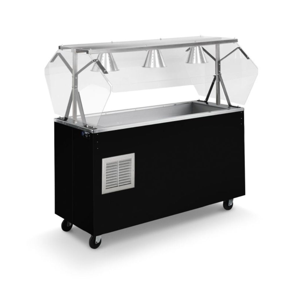 Vollrath 2 Series 60 Portable Refrigerated Cold Food Station - Commercial Grade 4 Full Size Pans Capacity for Catering, Buffets & Food Service Businesses