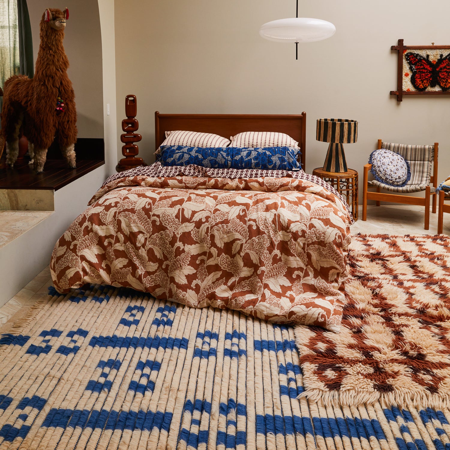 Premium Hira Tufted Rug in Chalk - Soft & Durable Handmade Area Rug for Living Room, Bedroom, or Nursery - Perfect for Boho & Modern Home Decor