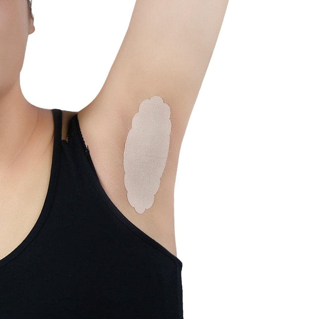VMS INDIA 5-Pack Disposable Underarm Sweat Pads - Breathable Armpit Stickers for Men & Women - Odor & Wetness Protection - Ideal for Workouts, Office & Daily Use