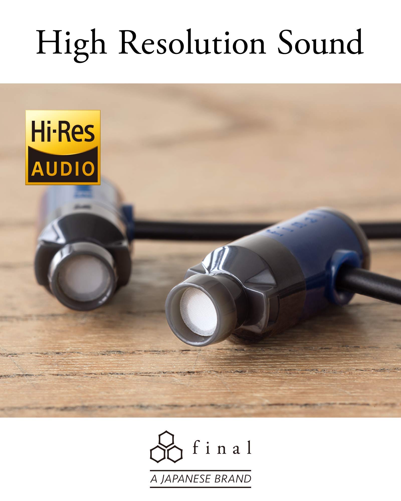 Final Audio E1000C High-Fidelity In-Ear Headphones with Dynamic Drivers & Built-in Mic - Crystal Clear Sound for Music, Gaming & Calls (Black) | Perfect for Commuting, Workouts & Travel