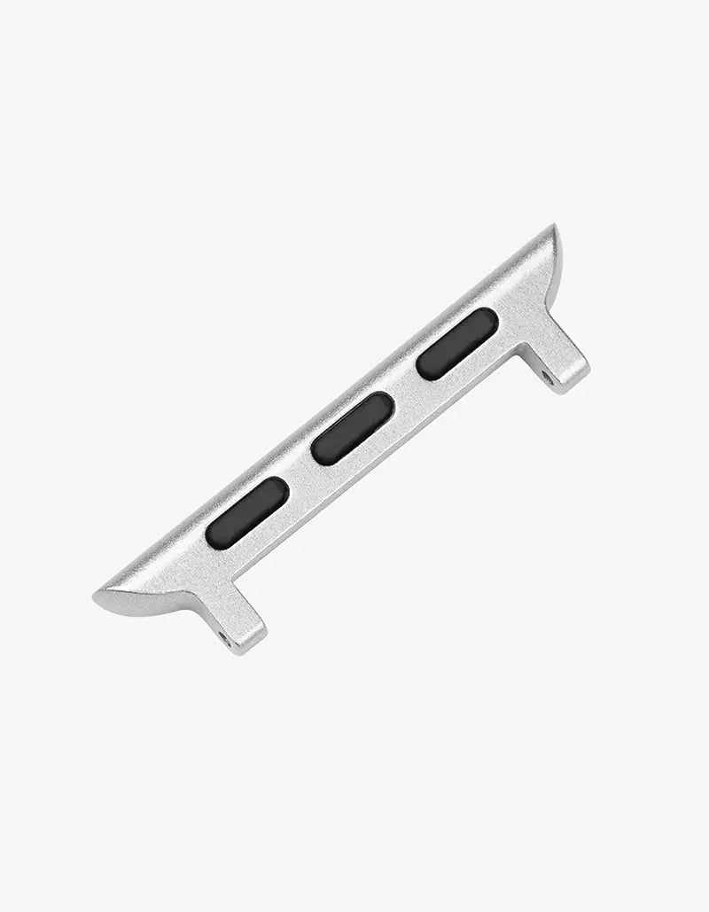Apple Watch Adapter - Silver Metal Connector for Charging & Compatibility | Perfect for Travel, Work & Daily Use