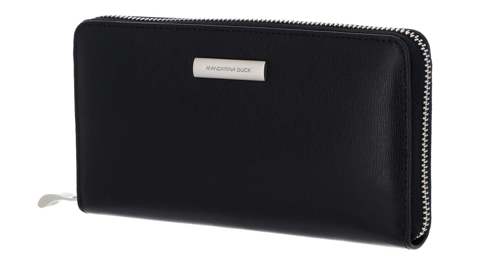 Mandarina Duck Genuine Leather Wallet for Men & Women - RFID Blocking Bifold Credit Card Holder - Perfect for Travel, Business & Everyday Use