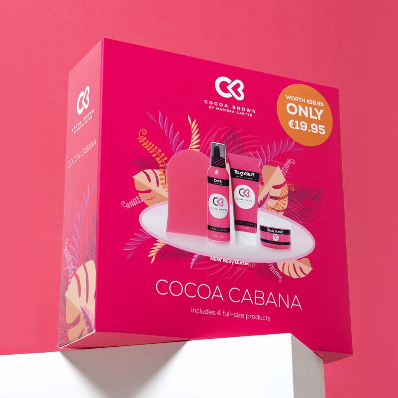 Cocoa Brown Cocoa Cabana Gift Set - Luxurious Tanning & Skincare Bundle for a Sun-Kissed Glow | Perfect for Beach Vacations, Pool Parties & Self-Care Days