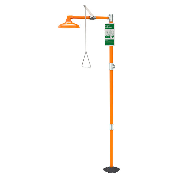 Guardian G1662PCH Emergency Safety Shower with Eye Wash Station - ANSI/ISEA Z358.1 Certified for Industrial Labs & Chemical Workplaces