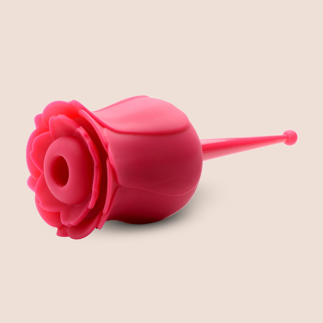 Bloomgasm The Rose Buzz - Sucking and Vibrating Rose Toy for Women | Sensual Massager for Couples & Solo Play, Perfect for Valentine's Day & Romantic Nights