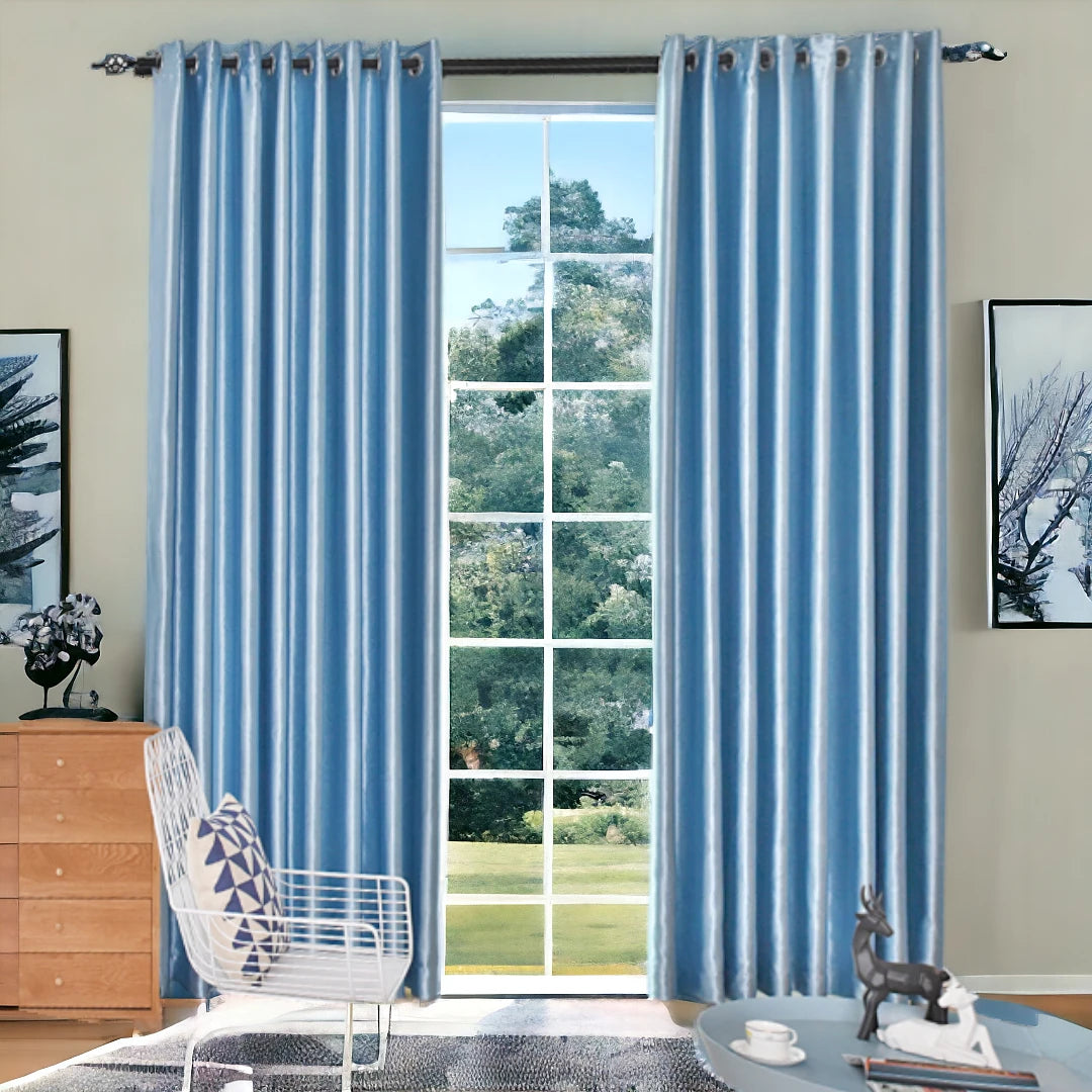 Liv Floral Pattern Soundproof & Thermal Blackout Custom Curtains - Noise Reducing & Energy Saving Window Treatments for Bedroom, Living Room & Office