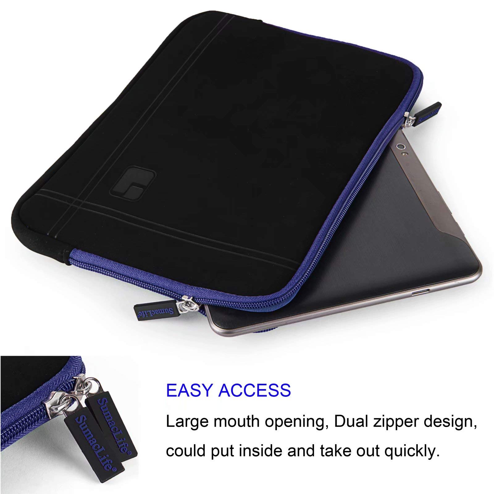 15.6-16 Inch Laptop Sleeve for Samsung Galaxy Book Series - Compatible with Galaxy Book Odyssey, Book2, Book2 Pro, Book2 Pro 360 | Protective Neoprene Case | Perfect for Work, School & Travel