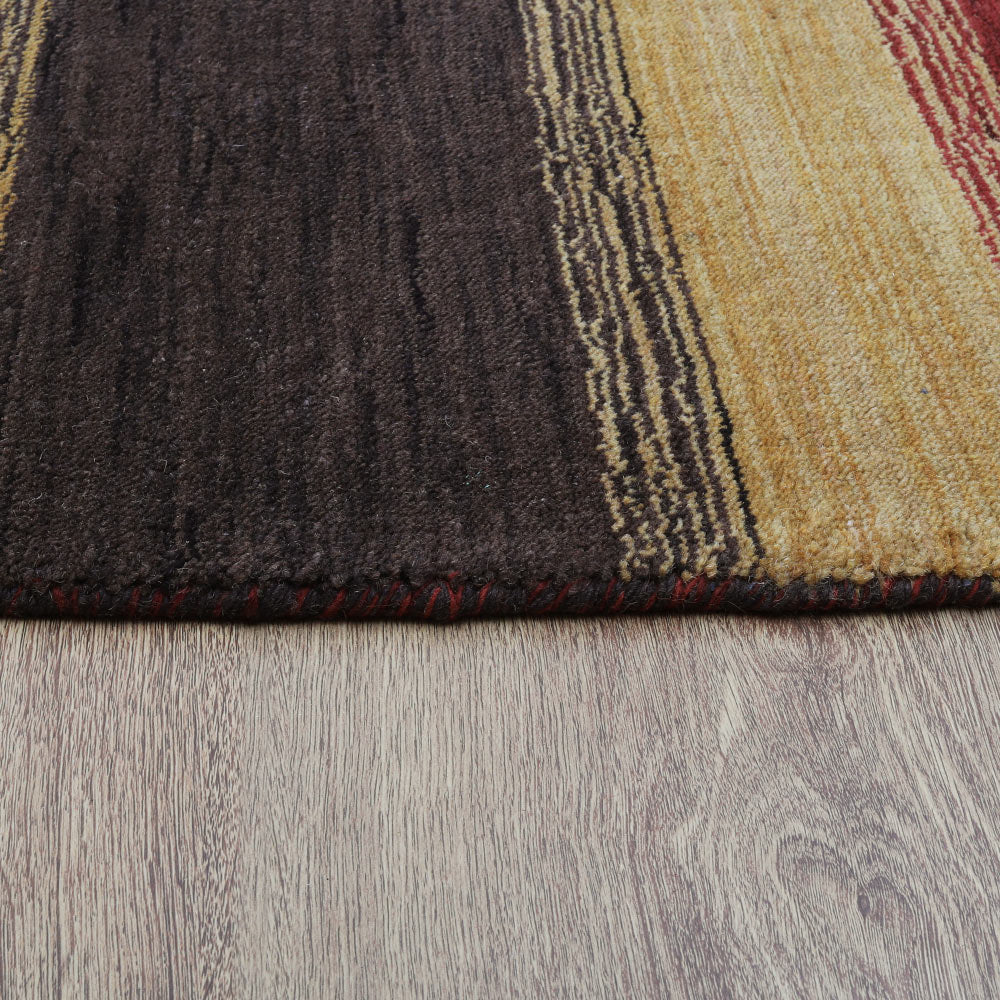 Samara Premium Hand Knotted Wool Rug - Soft & Durable Persian Style Area Rug for Living Room, Bedroom & Office Decor