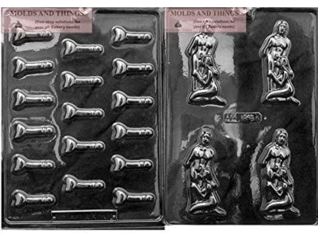 TEENIE WEENIE Chocolate Candy Mold for Adults | DEEP THROAT Chocolate Candy Mold Kit with Copyrighted Molding Instructions - Perfect for DIY Candy Making, Baking Decorations & Party Treats