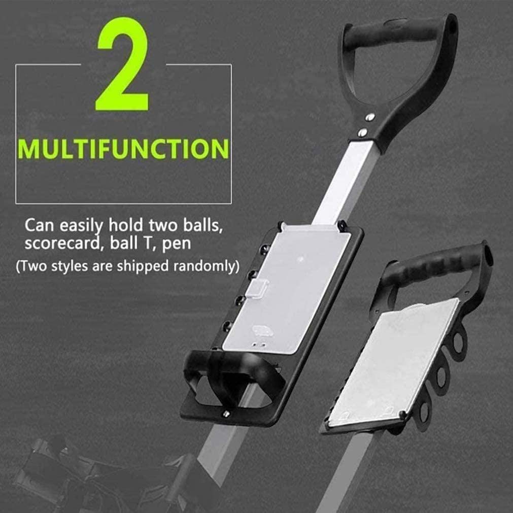 Lightweight 4 Wheel Foldable Golf Push Cart - One Second Open & Close Golf Trolley with Scorecard Holder & Bottle Cage - Perfect for Golfers on the Go, Practice Rounds & Course Convenience