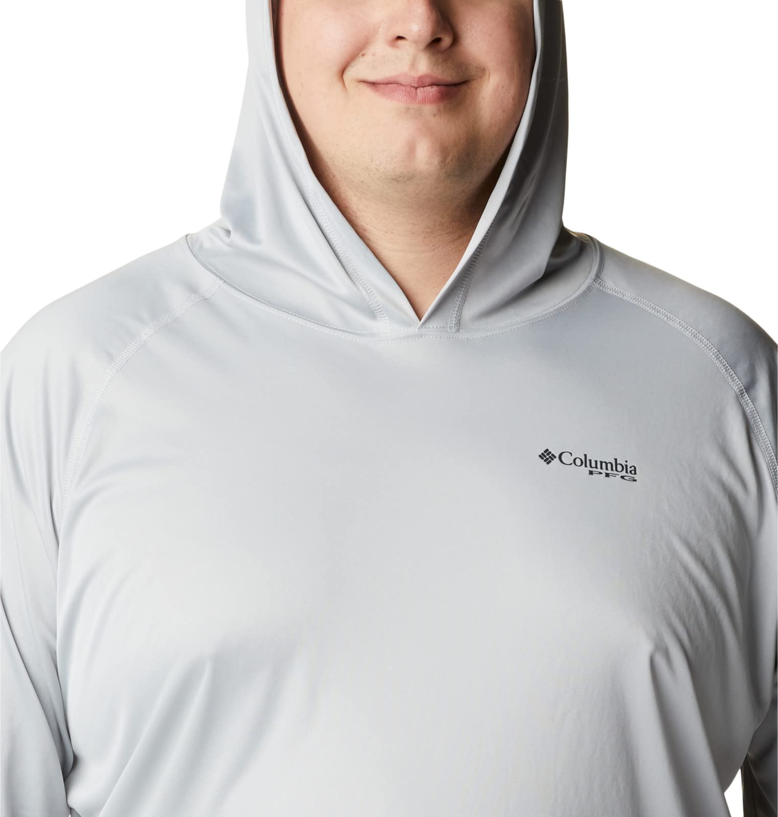 Columbia Men's Terminal Tackle Fleece Hoodie - Lightweight Warm Pullover for Outdoor Hiking, Camping & Casual Wear