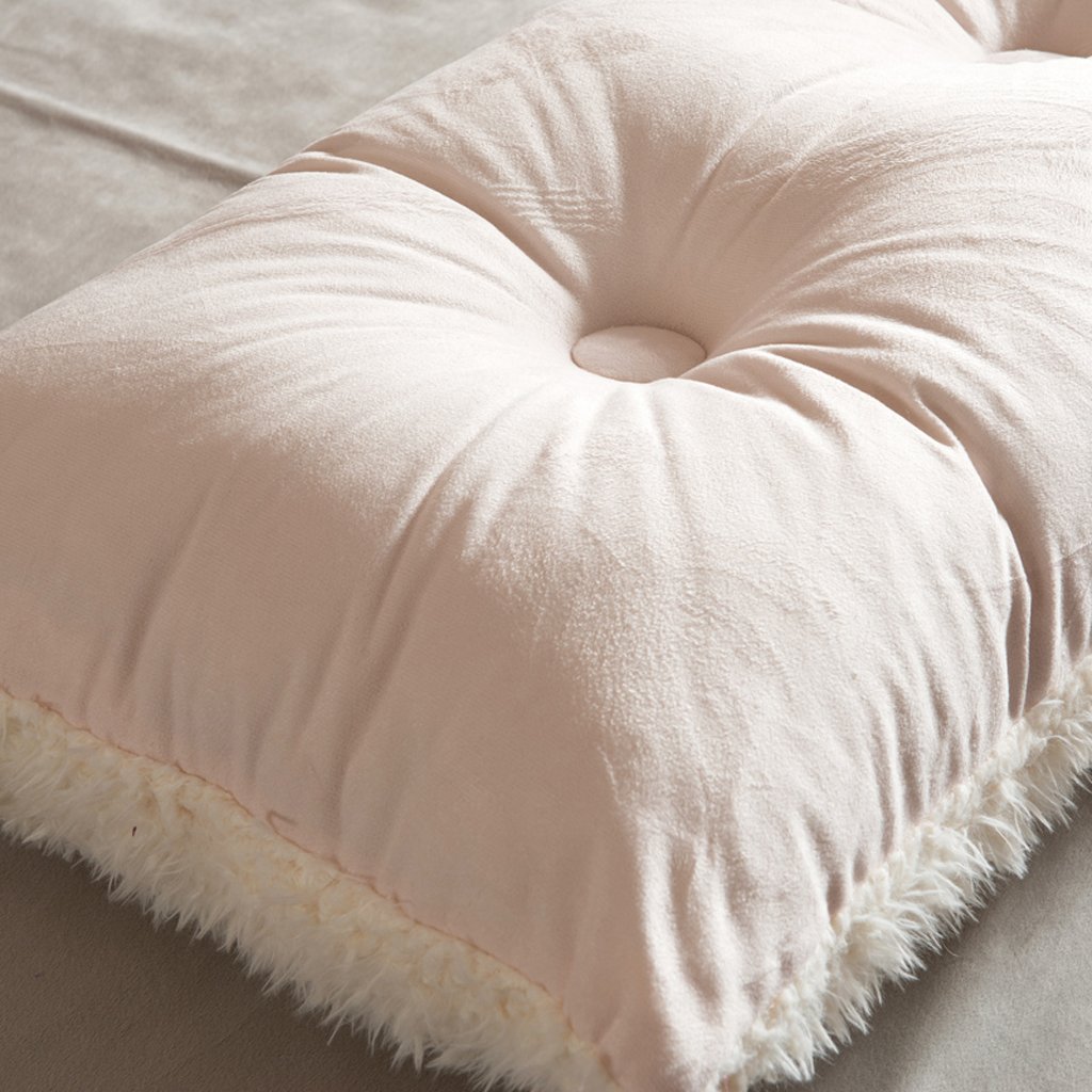 Ergonomic Back Support Pillow for Bed & Sofa - Large Lumbar Cushion with Removable Cover - Office, Home & Car Use - Perfect for Back Pain Relief, Reading & Relaxation