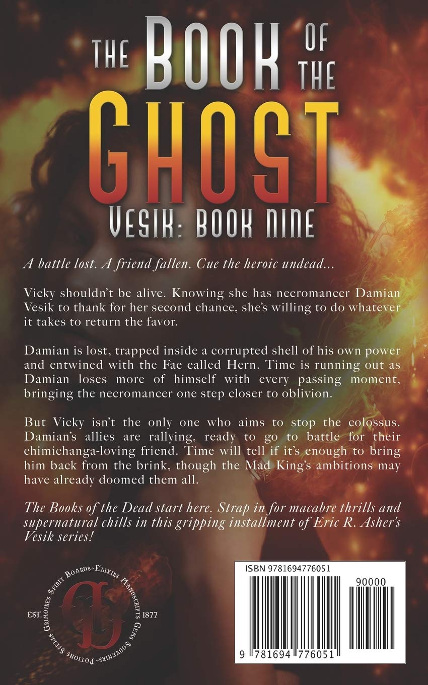 The Book of the Ghost (Vesik) - Supernatural Fantasy Novel for Adults - Perfect for Halloween Reading & Dark Fantasy Lovers