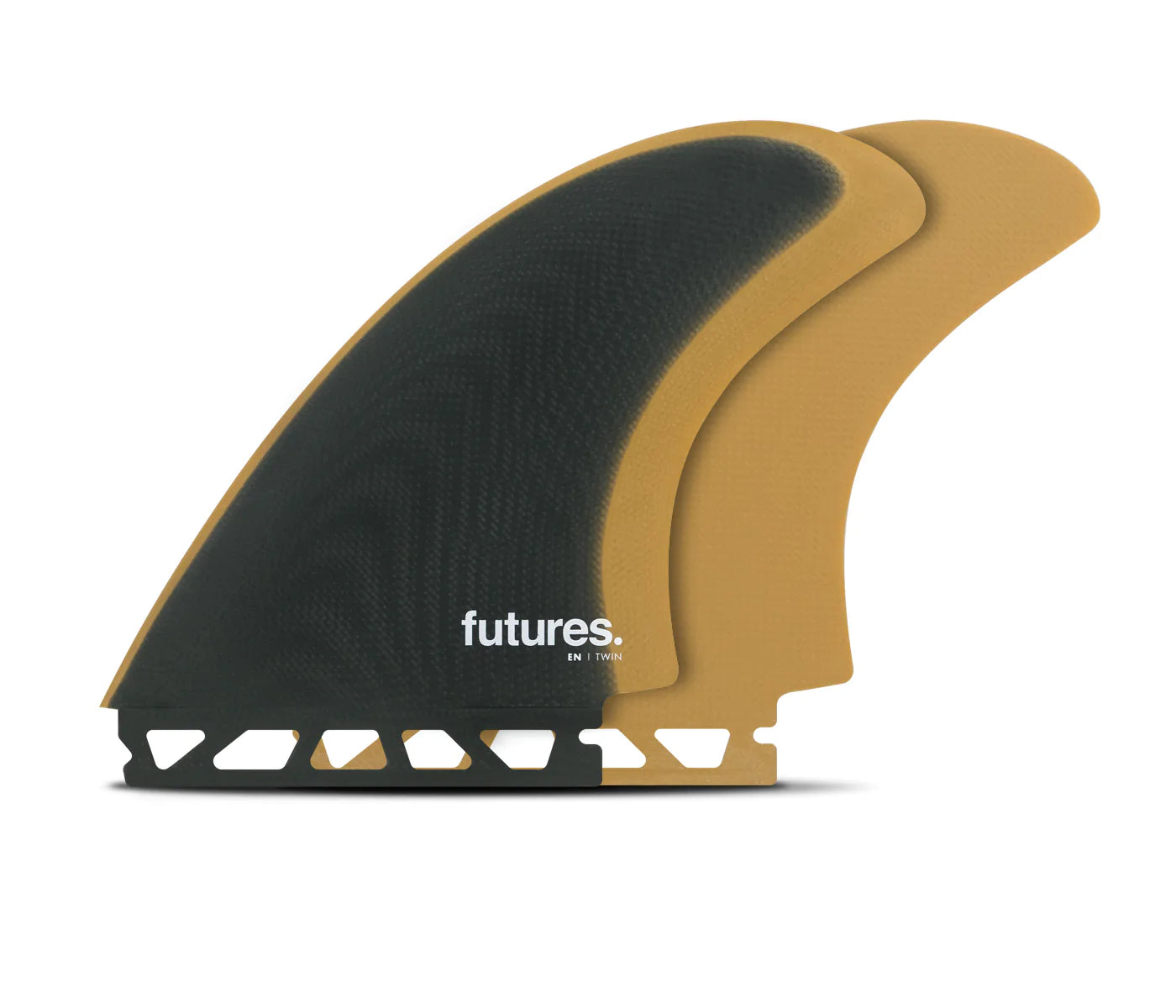 Premium EN Fiberglass Twin Fins for Surfing - Lightweight & Durable Surfboard Fins for Performance Wave Riding - Perfect for Shortboards & Fish Surfboards in Small to Medium Waves