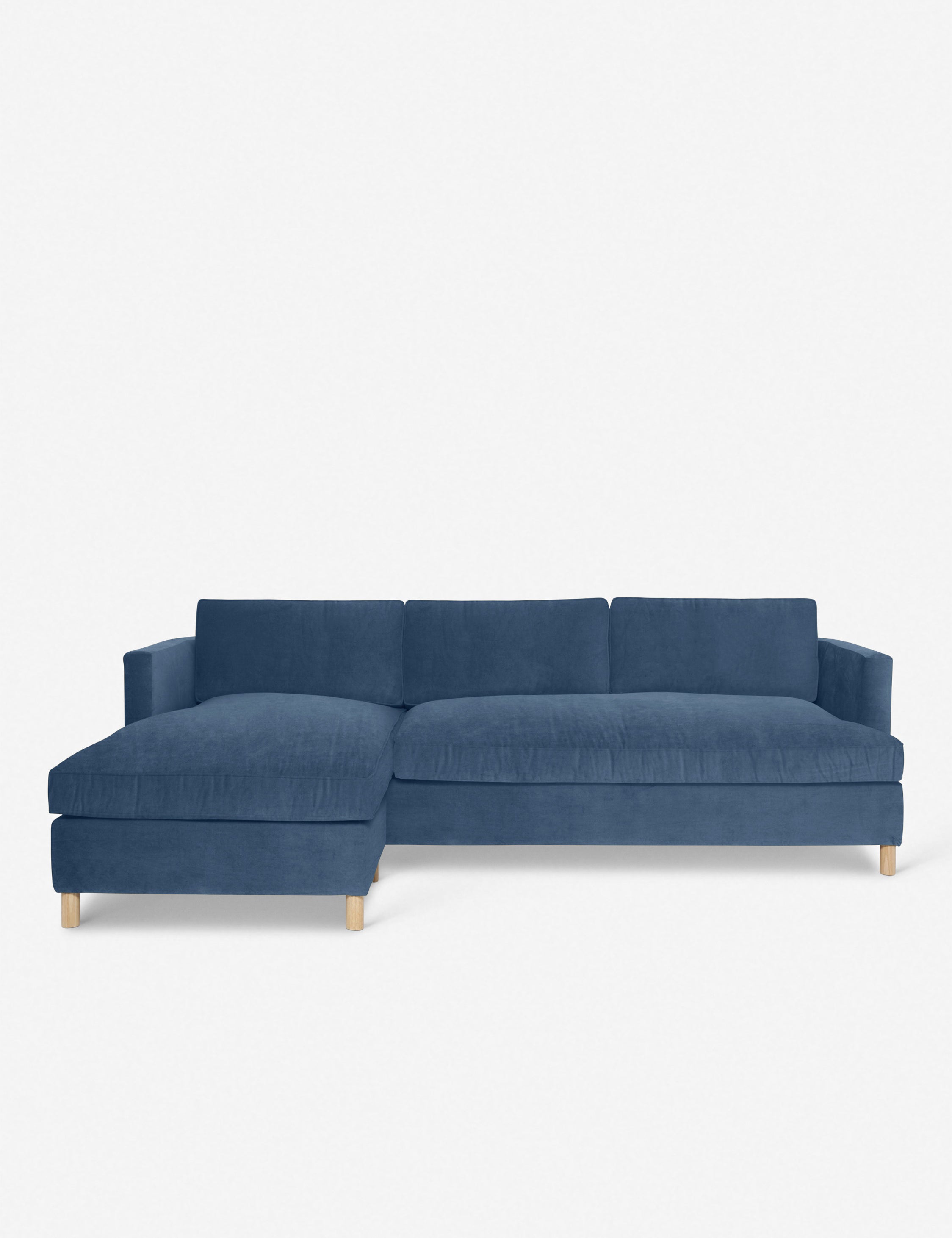 Belton Sectional Sofa by Ginny Macdonald - Modern L-Shaped Couch for Living Room, Family Room & Lounge | Comfortable Fabric Upholstery