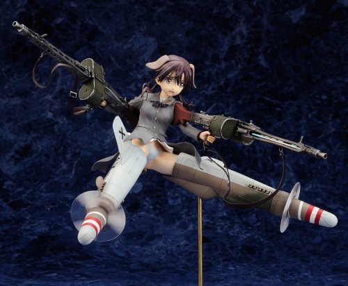 Strike Witches 2: Gertrud Barkhorn Anime PVC Figure (1:8 Scale) - Collectible Model for Anime Fans & Display Decor