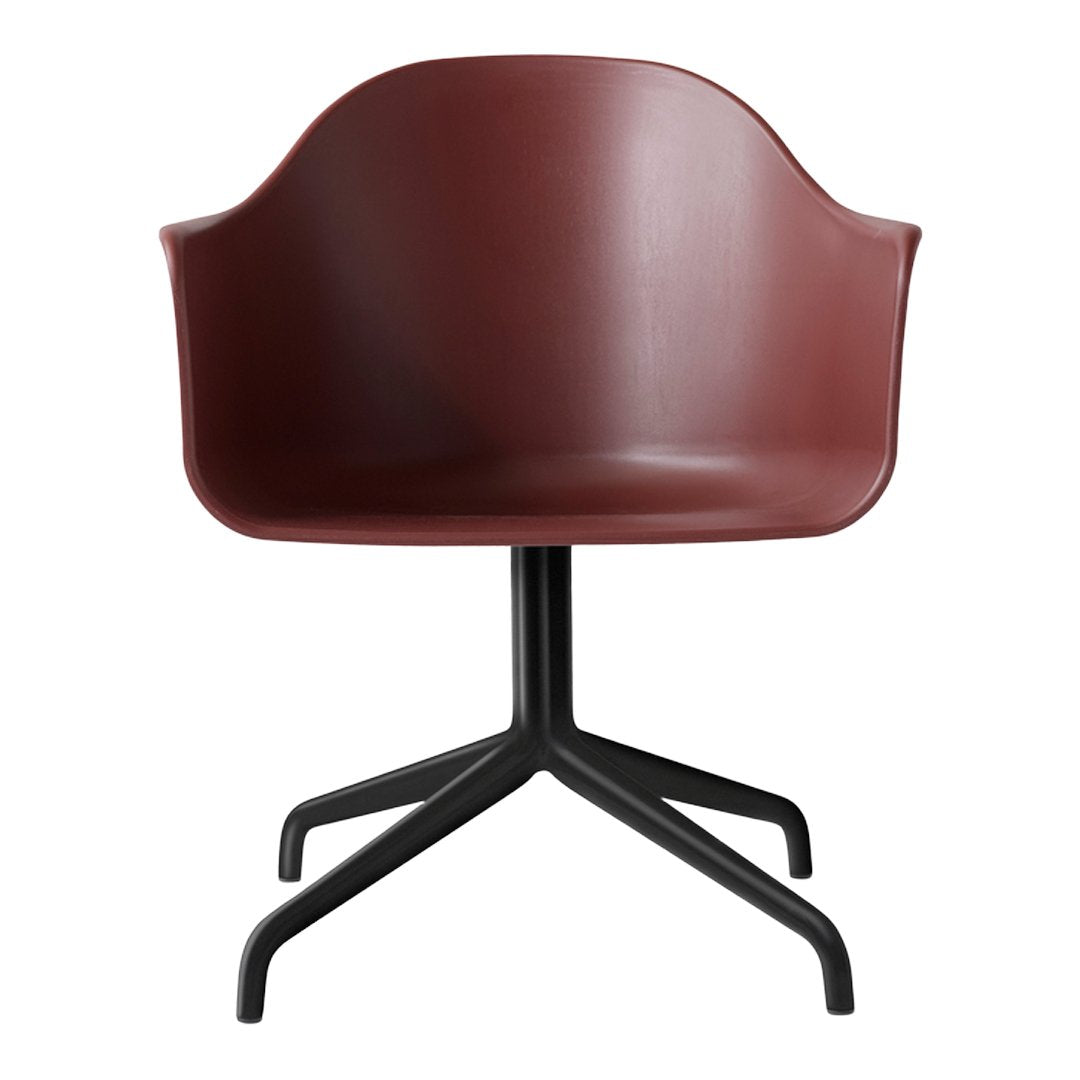 Harbour Swivel Chair with Adjustable Base - Modern Office Chair for Home & Workspace, Ergonomic Design for Comfortable Seating in Living Room, Study or Conference Room