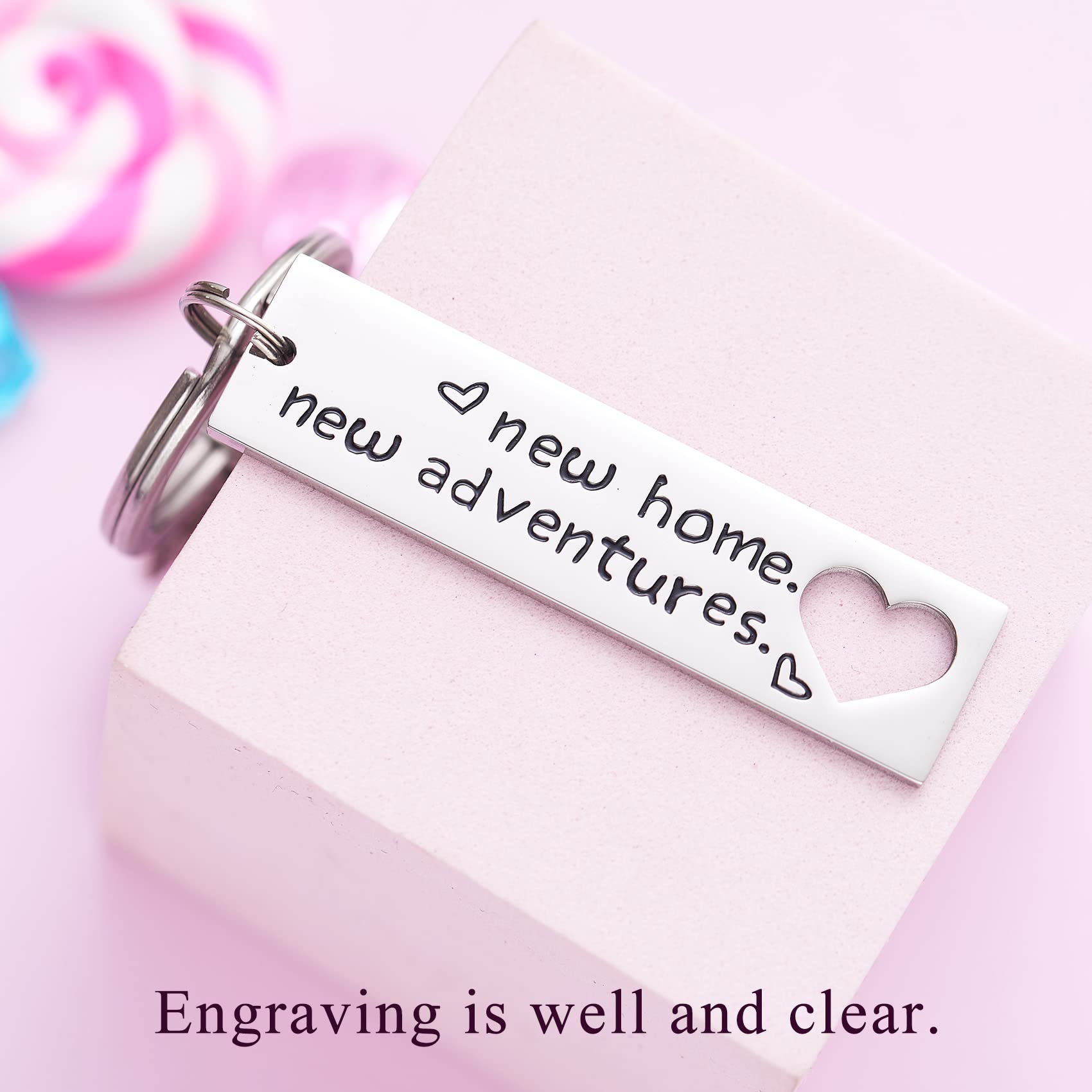 2023 Best Housewarming Gifts for New Homeowners - Elegant House Keychain Set - Perfect New Home Gift for Couples, Friends & Family - Ideal for Housewarming Parties, First Home Celebrations & Thoughtful Surprises