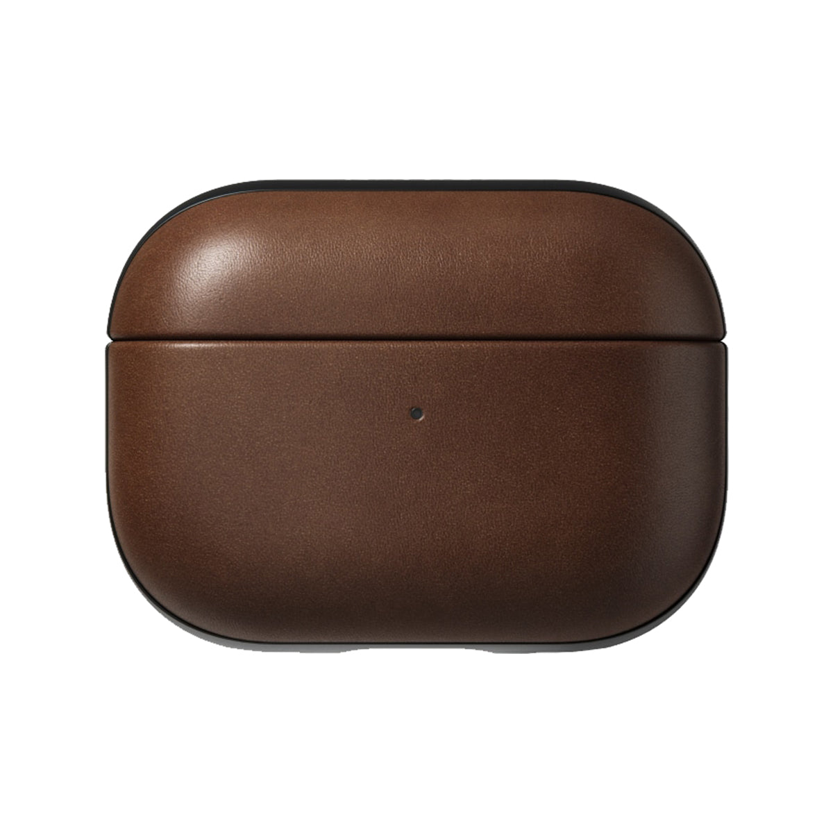 Premium NOMAD Modern Leather Case for Apple AirPods Pro 2 - Genuine Brown Leather Cover with Scratch Protection | Perfect for Travel, Workouts & Everyday Use