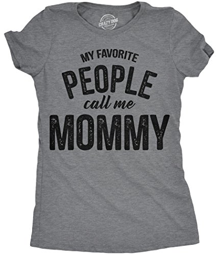 Dark Heather Grey - Mommy