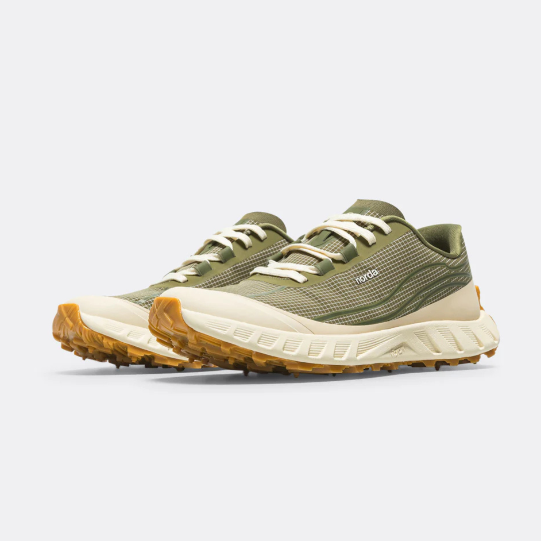 Norda Women's 002 Trail Running Shoes - Lightweight Hiking Sneakers for Women with Cushioning & Grip (Sage Green) | Perfect for Outdoor Adventures, Trail Running & Hiking