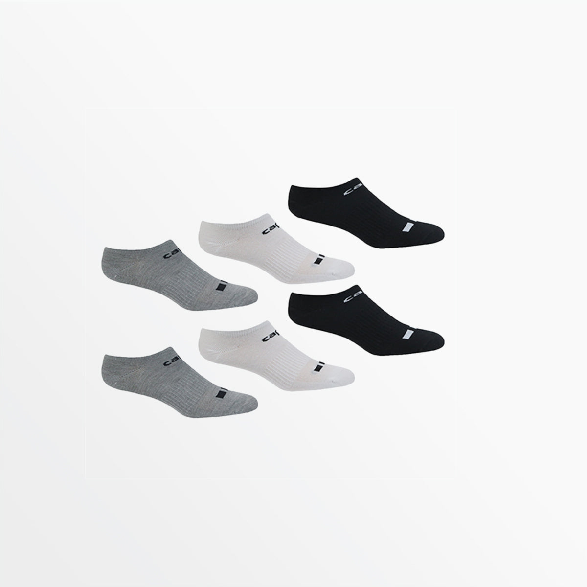 BASICS CS Cool Lightweight No Show Socks - Breathable Invisible Liner Socks for Men & Women - Perfect for Running, Sneakers & Casual Wear