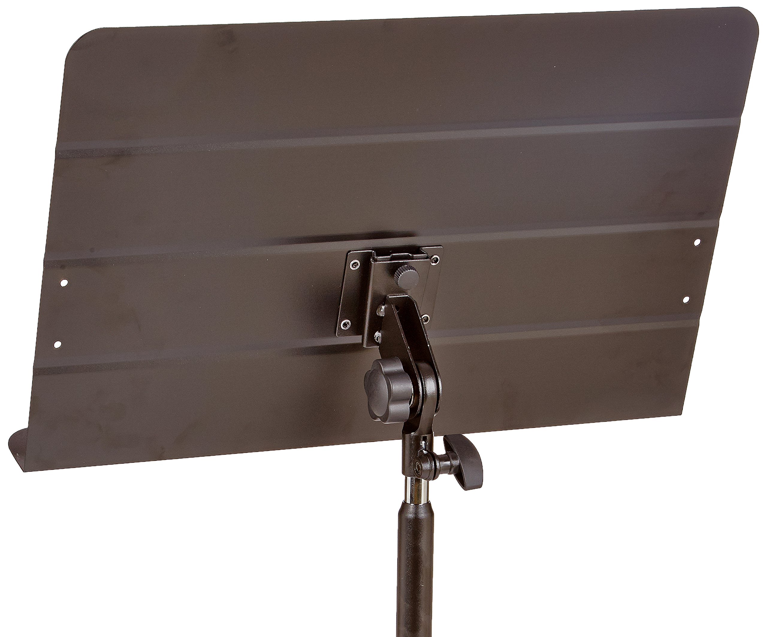 Amazon Basics Portable Sheet Music Stand - Lightweight & Adjustable Black Metal Stand for Musicians, Perfect for Piano, Violin, Guitar Practice at Home or School