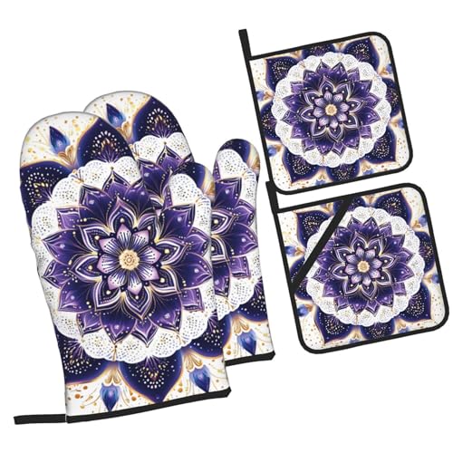 Violet Lotus Mandala
