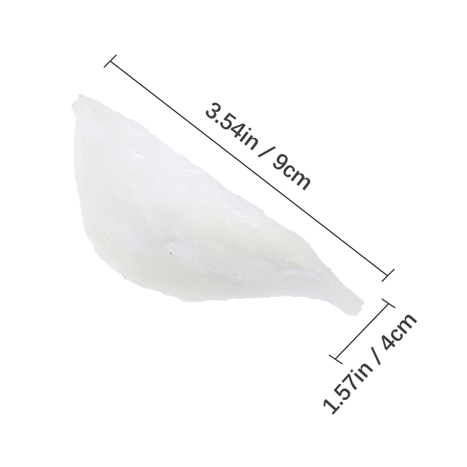 4pcs Realistic Bird's Nest Silicone Molds for DIY Crafts - 9.4CM White Cubilose Shape Molds | Perfect for Cake Decorating, Soap Making & Resin Art Projects