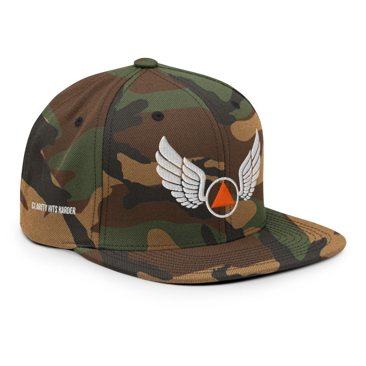 Wings Of Recovery Snapback Hat - Sobriety in Full Flight - Stylish Addiction Recovery Cap for AA Meetings & Sober Living Support