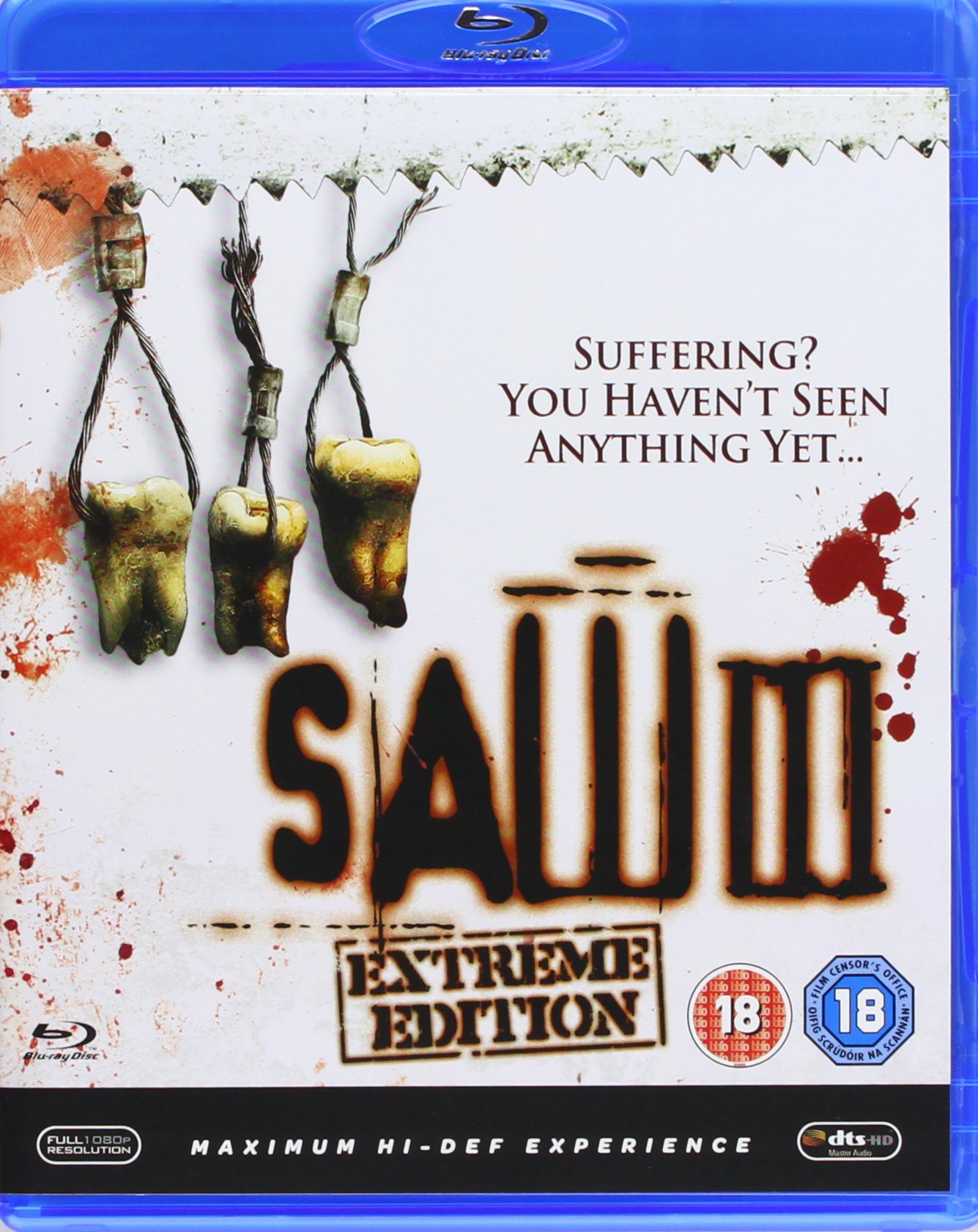 SAW 3 - Complete DVD Collection | Horror Movie Trilogy Box Set | Perfect for Halloween Movie Nights & Horror Film Enthusiasts