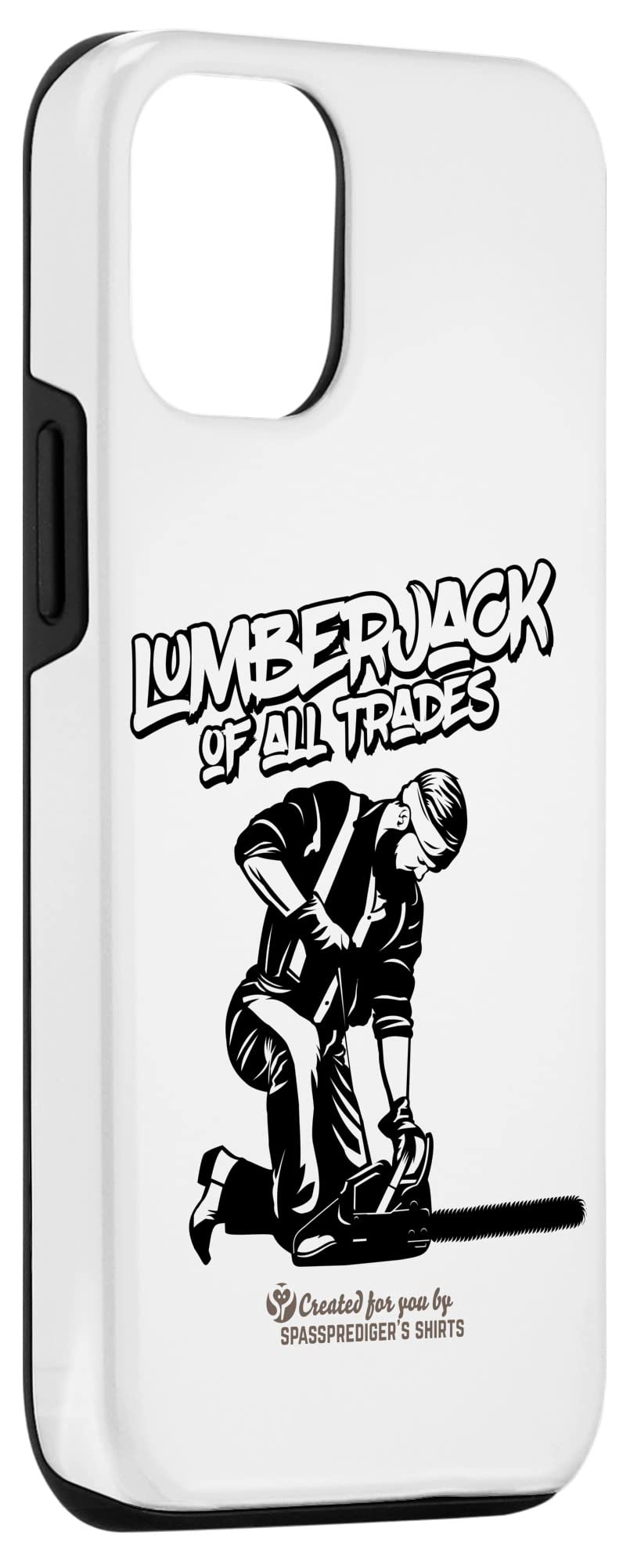 Funny Lumberjack iPhone 12/12 Pro Case - Durable Protective Cover with Original Design - Perfect for Outdoor Enthusiasts & Nature Lovers
