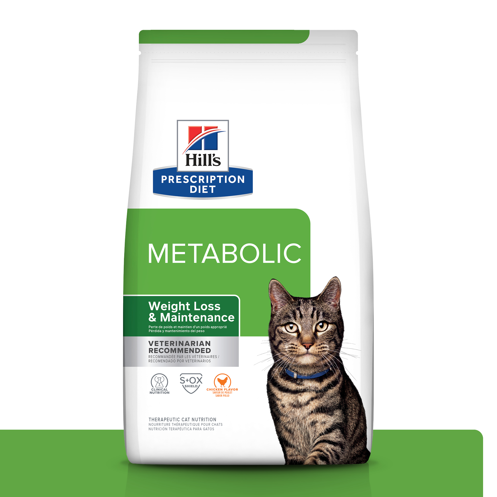 Hill's Science Diet Feline Metabolic Weight Management Cat Food - High Protein Dry Kibble for Overweight Cats - Vet Recommended for Indoor Cats & Weight Loss