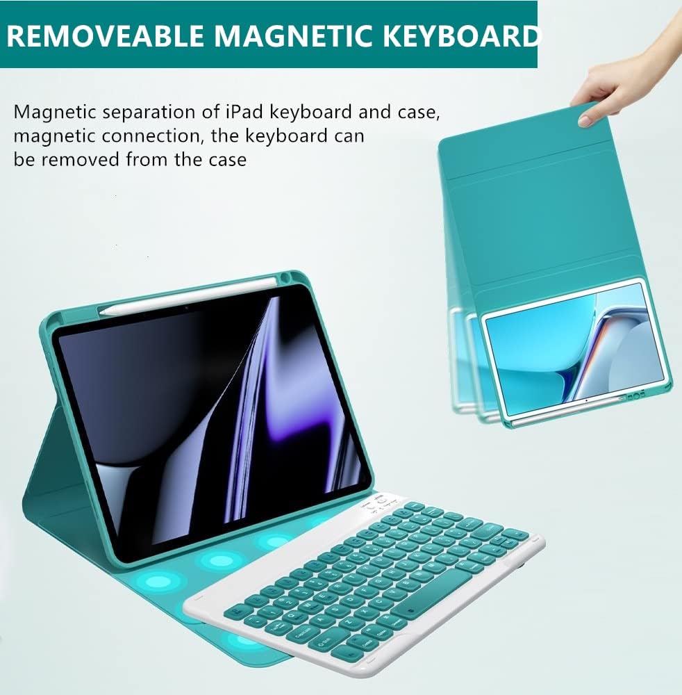 Bluetooth Keyboard Case for iPad 10.2