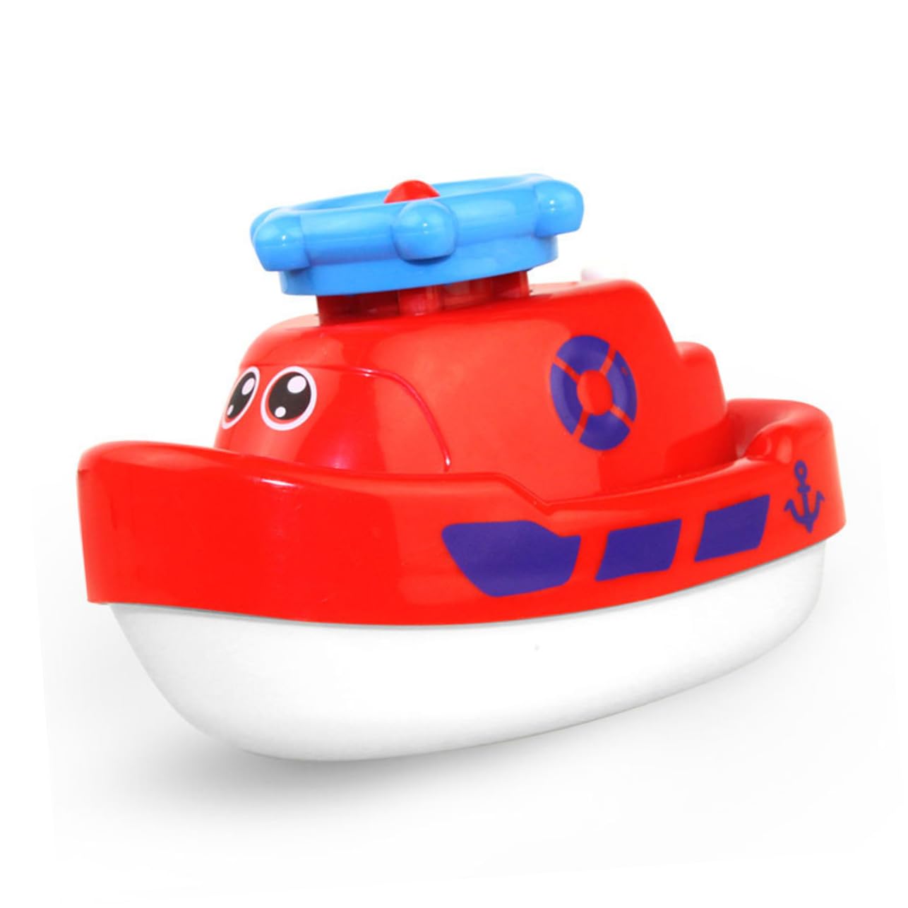 VICASKY 1pc Submarine Bath Toy for Kids - Fun Water Spraying Bathtub Toy, Red - Perfect for Toddler Bath Time & Sensory Play