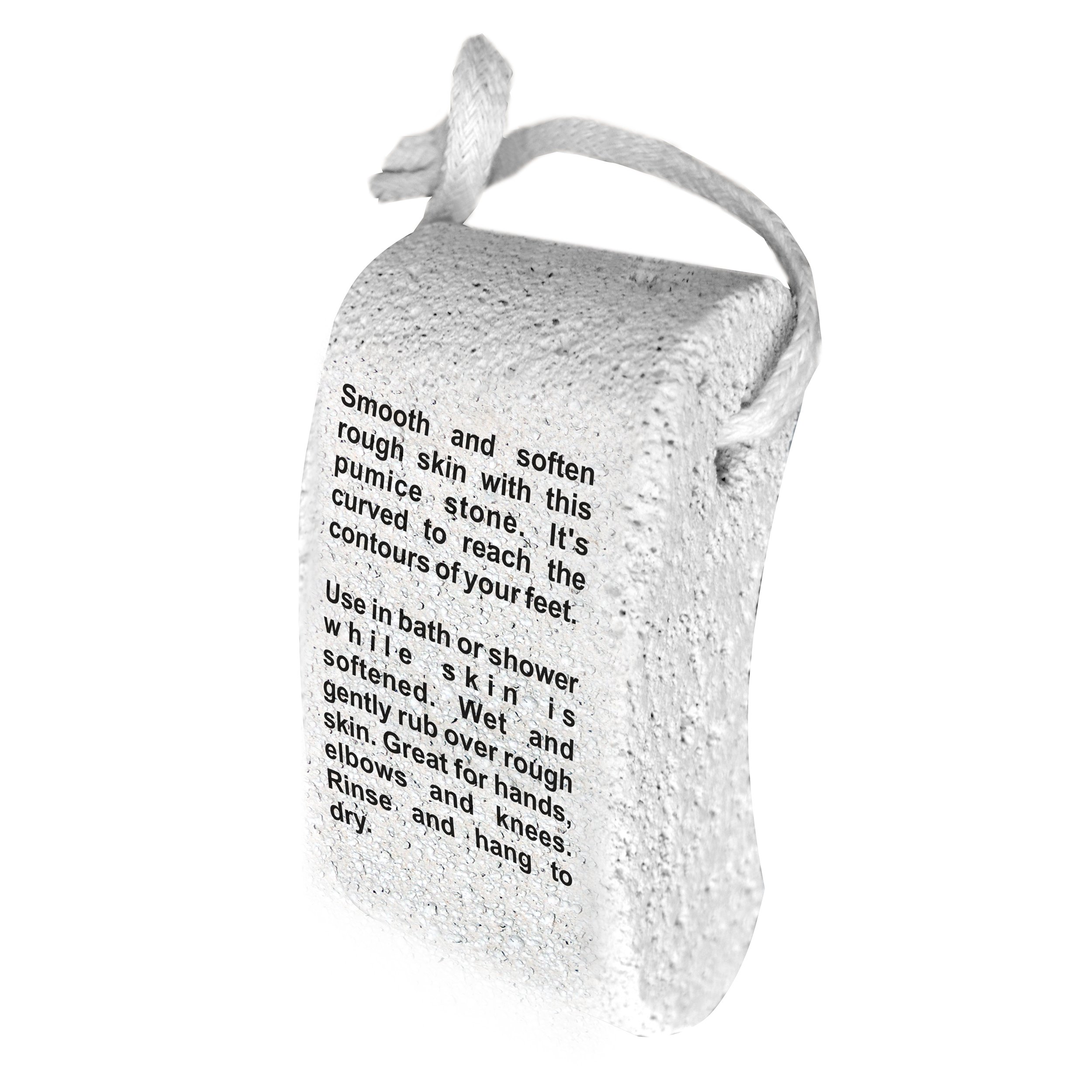 PANACHE Pumice Foot Stone for Callus Removal - Exfoliating Foot File for Dead Skin - Pedicure Tool for Soft Smooth Feet - Home Spa & Pedicure Essential