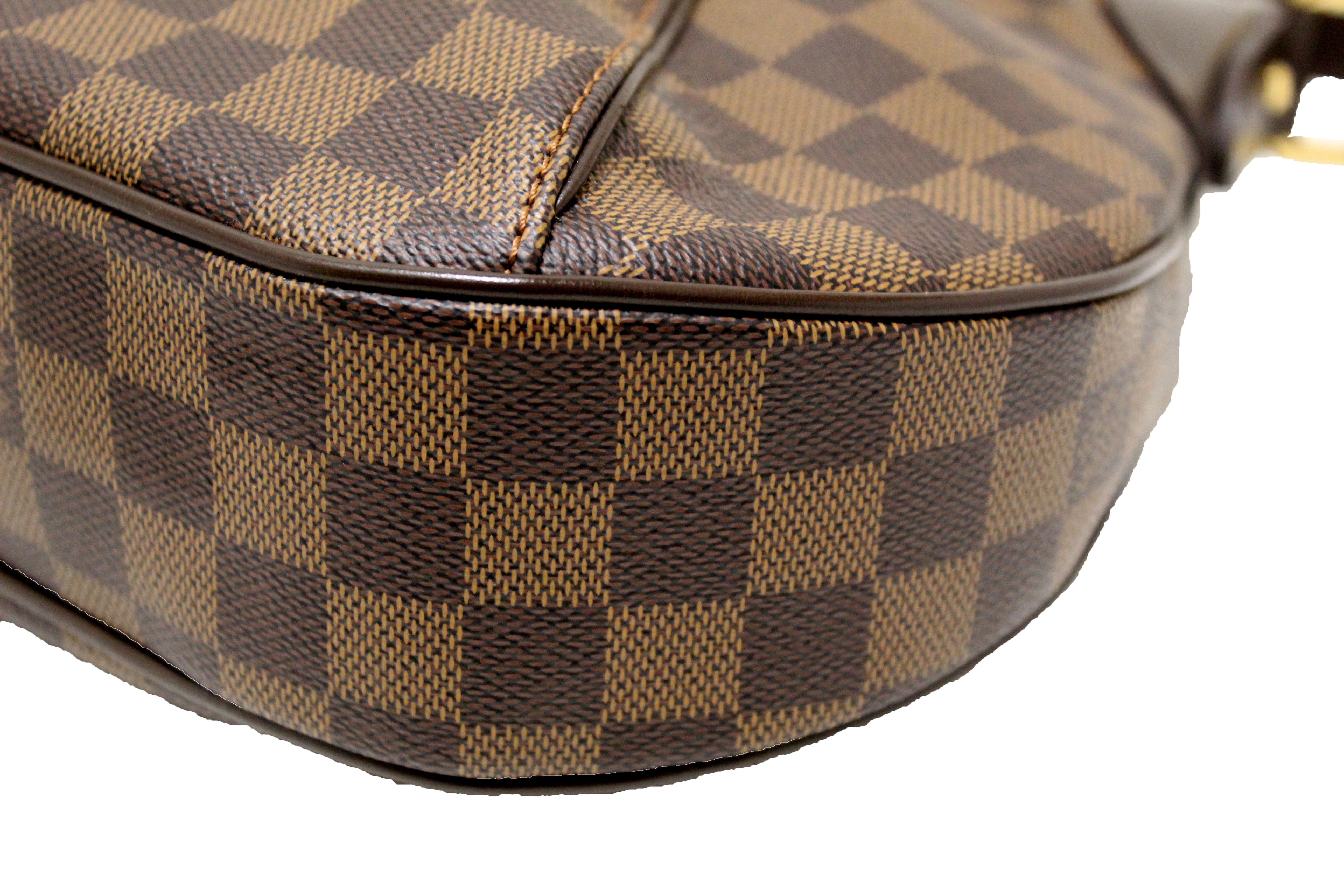 Authentic Louis Vuitton Damier Ebene Thames GM Shoulder Bag for Women - Luxury Designer Handbag for Work, Travel & Everyday Use