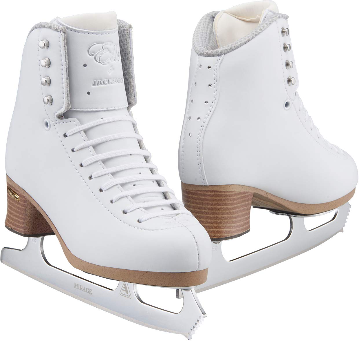 Jackson Ultima Fusion Elle with Mirage Blade FS2131 Girls Figure Ice Skates - Medium Width (M/R) - Kids Size 3 - Perfect for Ice Dancing, Competitions & Recreational Skating