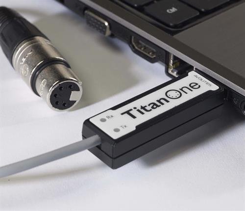 Titan One Dongle Lighting Controller for PS4, PS5, Xbox, PC - Universal Game Controller Adapter for Seamless Gaming Experience