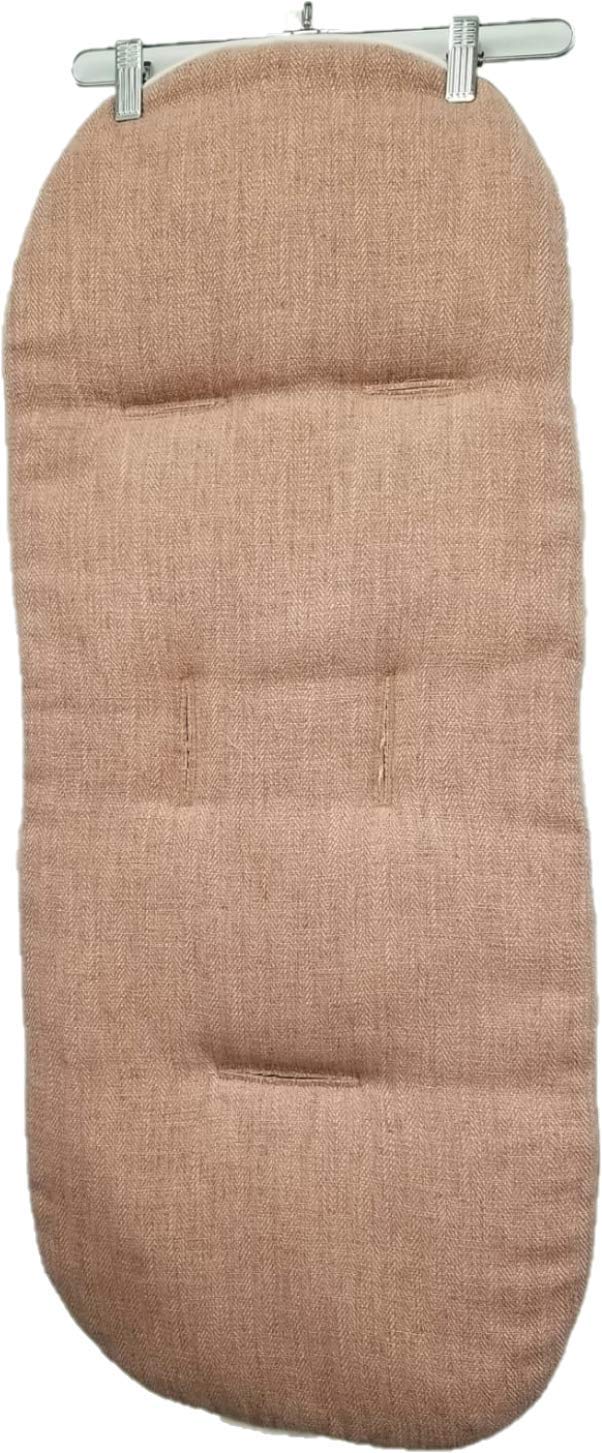 Premium Fedora Pink Stroller Seat Liner - Soft & Breathable Baby Stroller Accessory for Comfortable Walks, Shopping & Outdoor Adventures