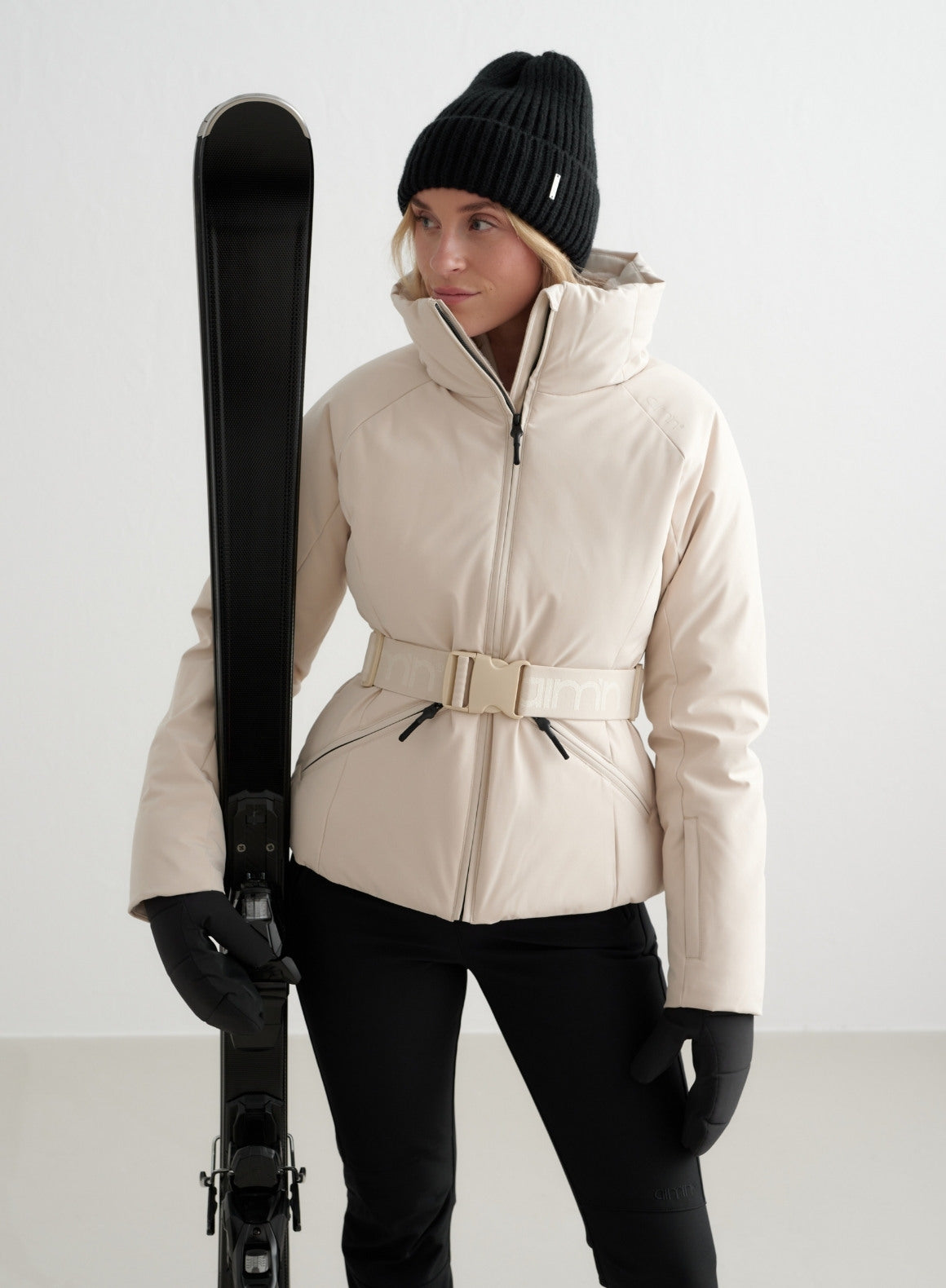 Stylish Café Au Lait Verbier Jacket - Waterproof Winter Coat for Women | Perfect for Skiing, Snowboarding & Outdoor Adventures