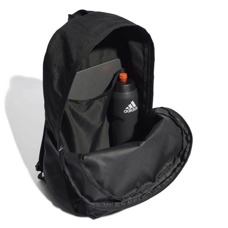 Adidas Classic 3 Bar Logo Backpack - Stylish School & Travel Backpack for Men & Women | Perfect for College, Gym, Work & Outdoor Adventures