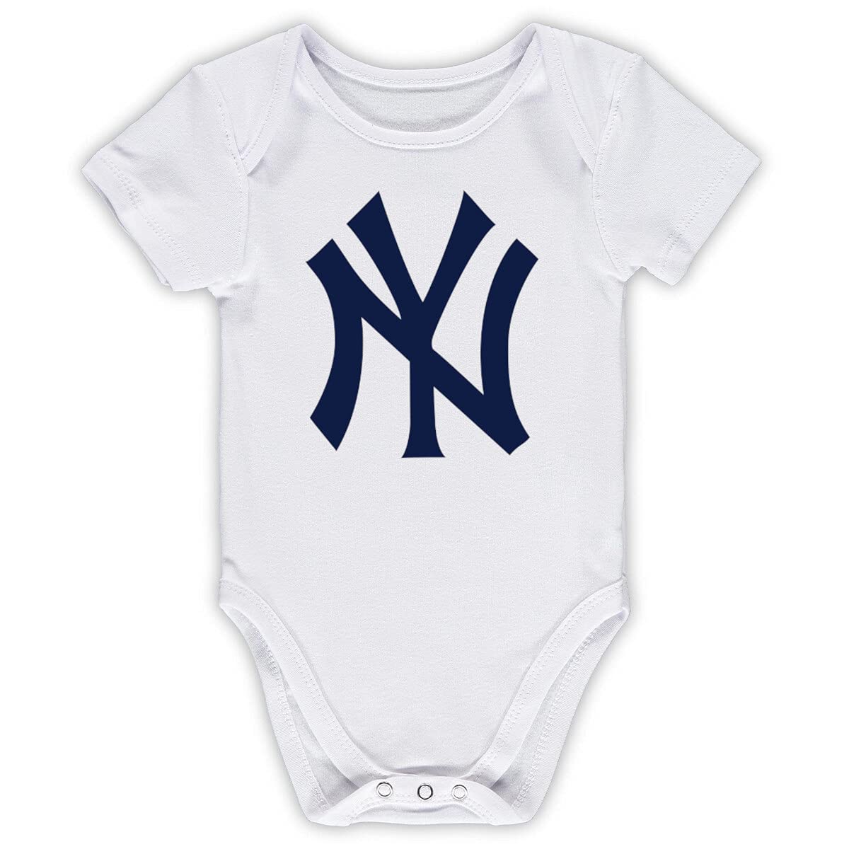 Authentic MLB Newborn & Infant Bodysuit (0-24 Months) - Primary Logo Romper Onesie for Baby Boys & Girls | Perfect for Baseball Games, Family Photos & Casual Outings